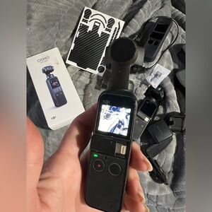 DJI Osmo Pocket OT110 Gimbal Camera with accessories